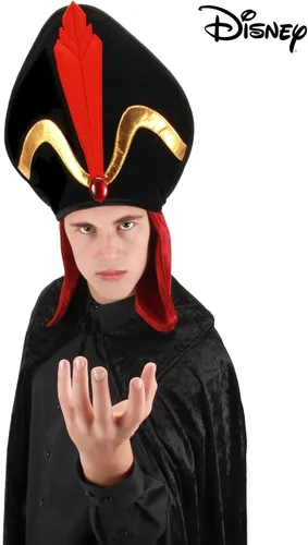 Vista 2 de Disney Aladdin Jafar Villain Costume Hat for Adults and Teens