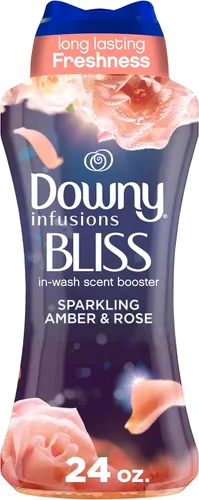 Vista 113 de Downy Infusiones - Perlas potenciadoras de aroma en el lavado, aroma Calm de lavanda y vainilla, 5.7 onzas