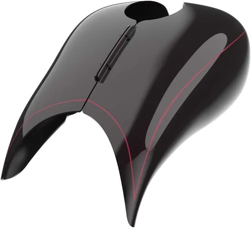 Vista 401 de Fundas de tanque estiradas para whisky ámbar con consola de tablero para Harley Touring Street Glide Road Glide 2014 2015 2016 2017 2018 2019 2020