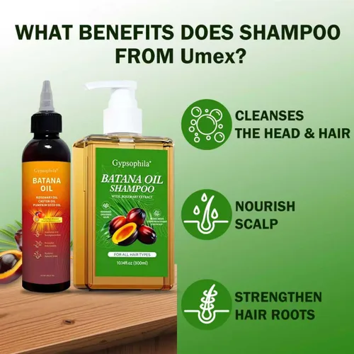 Vista 3 de Batana Oil & Natural Herbal Shampoo Bar Set para el cuidado del cabello, para cabello seco y dañado, mezcla nutritiva con aceite de argán, sin