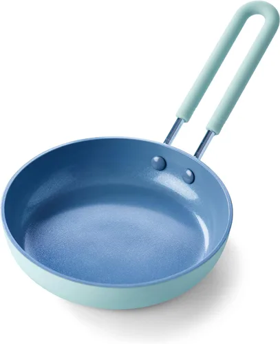 Vista 11 de GreenPan Mini Sartén Antiadherente de Cerámica Saludable, Sartén Redonda para Huevos de 5", Libre de PFAS, Apta para Lavavajillas, Mango que se