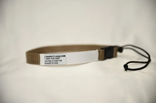 Vista 8 de Bucle de lavandería con cordón para calcetines, correa de lavado de oro atlética prémium