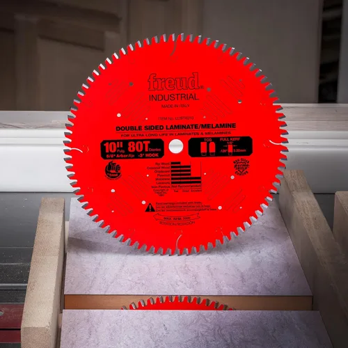 Vista 4 de Freud LU97R014: Hoja de laminado/melamina de doble cara de 14" x 108T