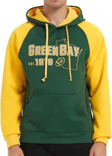 Vista 11 de RZUO Men Women Unisex City Classic Football Embroidery Sweatshirt Apparel Pullover Hoodie