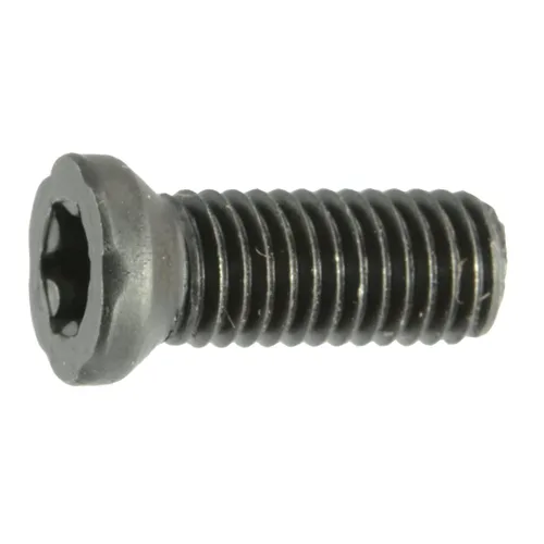 Vista 8 de Tornillos para pistola de cabeza ovalada Black Oxide Star Drive Weaver - 10 piezas (6-40 x 1/4" T-10 Torx)