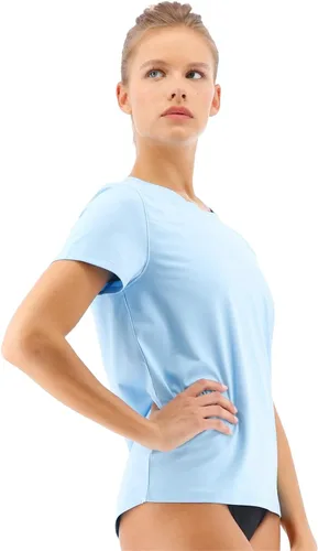 Vista 4 de TYR Camiseta de manga corta para mujer con protección solar UPF 50