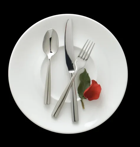 Vista 5 de Fortessa Lucca - Cubiertos de acero inoxidable 18/10, juego de 20 piezas, servicio para 4