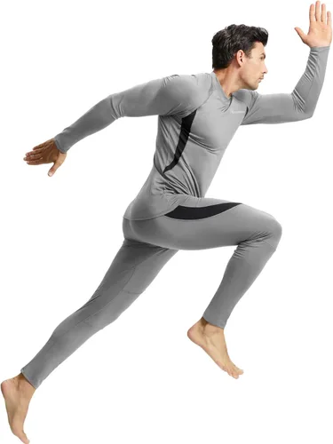 Vista 7 de romision 2 Pack Thermal Underwear for Men Long Johns Fleece Lined Hunting Gear Bottom Top Set Base Layer Cold Weather XS-4XL