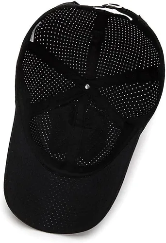 Vista 3 de YuMENo Summer Mesh Baseball Cap Breathable Quick Dry Sports Running Trucker Hat for Men Women