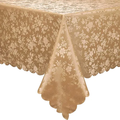 Vista 76 de Smiry Mantel Rectangular, Manteles de Vinilo Impermeables de Servicio Pesado, Cubierta de Mesa Limpiable y Lavable para Cocina y Comedor