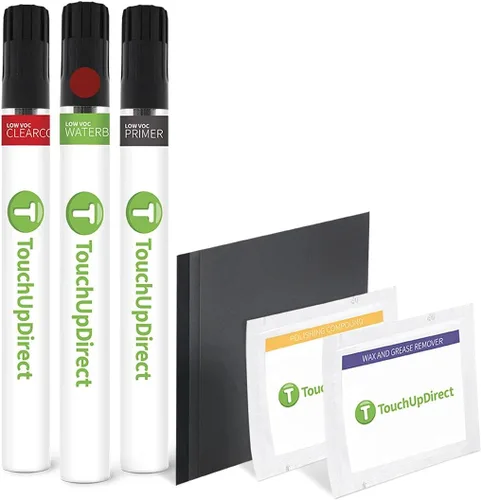 Vista 228 de TouchUpDirect QM1 Cloud White compatible con Pintura de retoque en aerosol Nissan Exact Match - Kit esencial