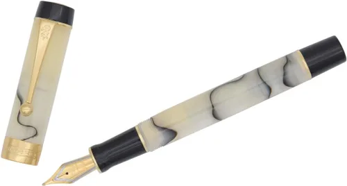 Vista 6 de Gullor Pluma estilográfica ligera en caja de regalo, incluye convertidor, barril de resina, color D