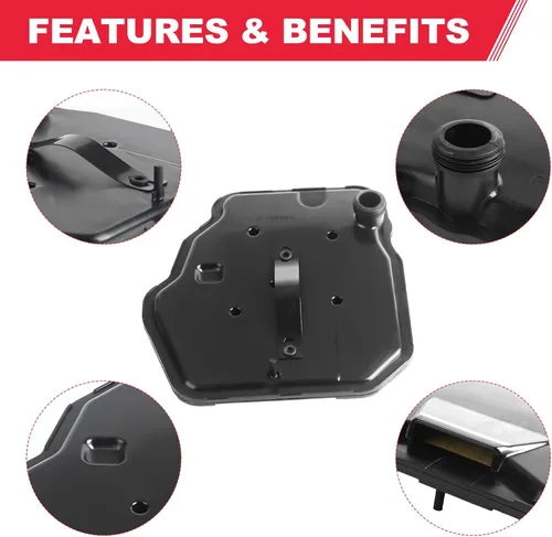 Vista 5 de TF922 Filtro de líquido de transmisión automática apto para transmisión 8L45 8L90 - Cadillac ATS CT4 CT6 CTS ESCALADE, Chevy Camaro Express Colorado