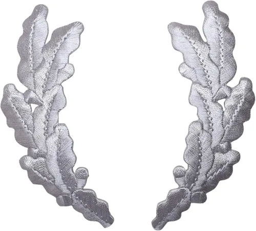 Vista 5 de Huevos revueltos, bordados, parche para planchar (negro)