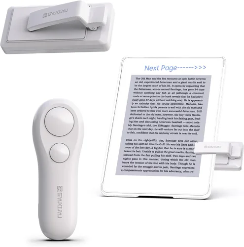 Vista 9 de SK SYUKUYU RF - Control de página remoto, volteador de páginas para Kindle, iPad, Surface, Comics, iPhone, tabletas Android, lectura de novelas