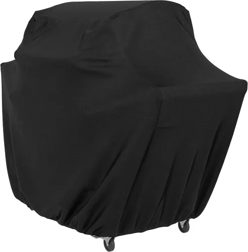 Vista 8 de Yaxa Basics Cubierta para Parrilla de Gas Barbacoa para Exteriores, Impermeable, Anti-UV, Duradera, 65 pulgadas, Grande, Beige