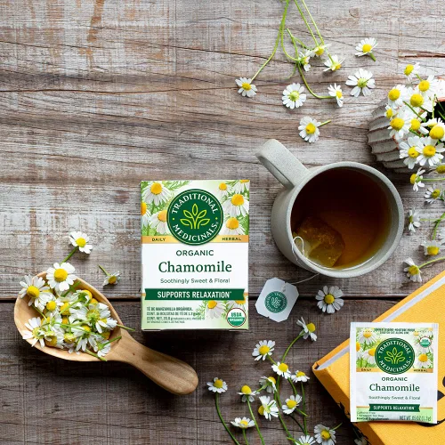 Vista 8 de Traditional Medicinals - Té de hierbas orgánico de manzanilla, 16