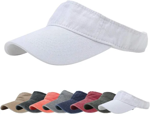 Vista 2 de DOANNOTIUM Sombreros deportivos para visera solar gorras de bola de algodón tapa vacía gorra de béisbol para hombres y mujeres