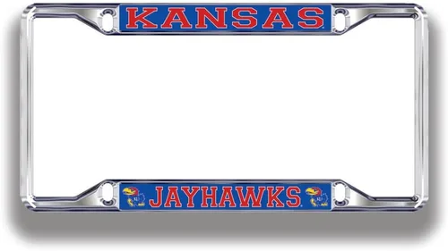 Vista 3 de Marco de matrícula de la NCAA, plateado