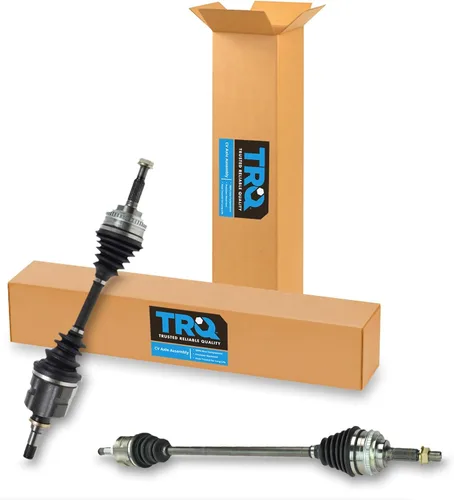 Vista 148 de TRQ Juego de conjunto de eje de transmisión CV delantero para conductor y pasajero, 2 piezas, compatible con Ford Explorer 4WD 95-01, Explorer AWD