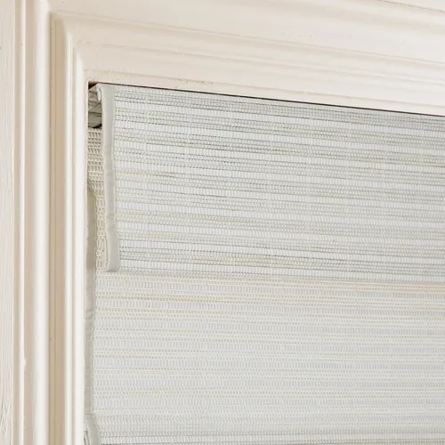 Vista 11 de Persianas romanas opacas sin cordones, persianas de oscurecimiento de habitación color beige para ventanas, fáciles de instalar, con aislamiento