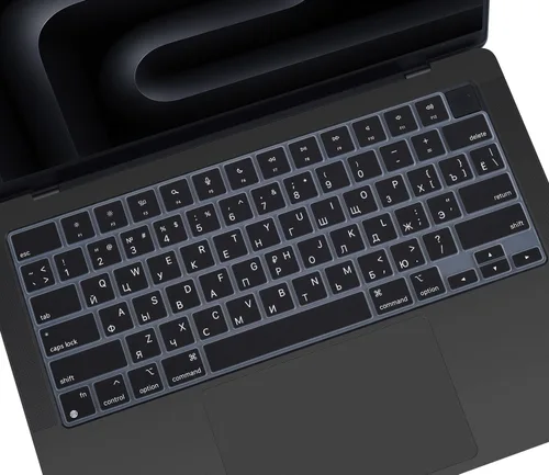 Vista 7 de Funda para teclado para MacBook Pro de 14 pulgadas 2025-2021 M5 M4 M3 M2 M1 Pro/Max Chip A3434 A3112 A3401 A3185 A2918 A2992 A2779 A2442, funda