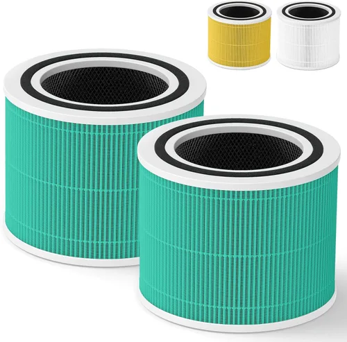 Filtro de repuesto para absorción de toxinas Core 300 para LEVOIT Core 300, Core 300-P, purificador de aire Core 300S VortexAir, filtro HEPA