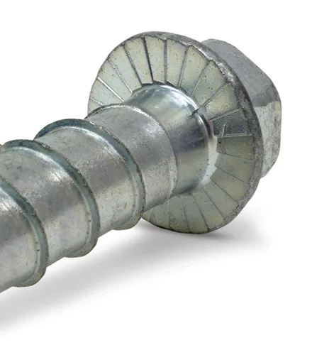 Vista 2 de Simpson Strong-Tie THD50500H - Anclaje de tornillo resistente Titen HD chapado en zinc de 1/2 pulgada x 5 pulgadas, fácil instalación (paquete de 20)