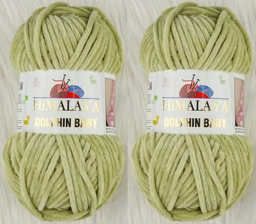 Vista 42 de Himalaya Dolphin 80301 - Ovillo de lana para tejer, 2 madejas, 264 yardas, 2 x 3.53 oz (80301)