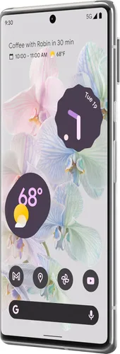 Vista 4 de Google Pixel 6 Pro 5G, versión estadounidense, 128GB, blanco nublado - Desbloqueado (renovado)