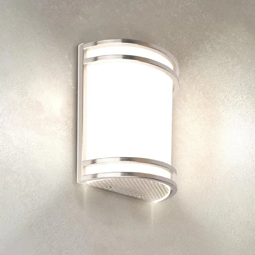 ASD Lámpara LED de montaje en pared interior – 8 pulgadas 15 W moderna lámpara de pared interior de níquel regulable – ETL 3000K 4000K 5000K