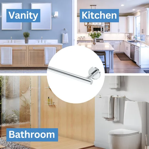 Vista 6 de Gatco 5551 Sky Toallero, 18 pulgadas, cromo