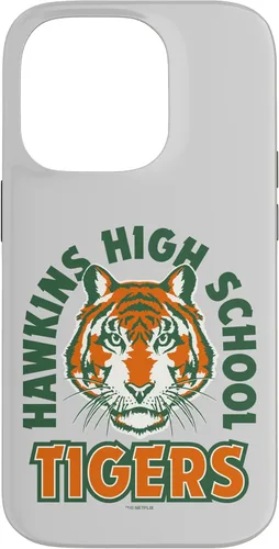 Vista 17 de Funda con logotipo de Stranger Things Hawkins High School Tigers para iPhone 16
