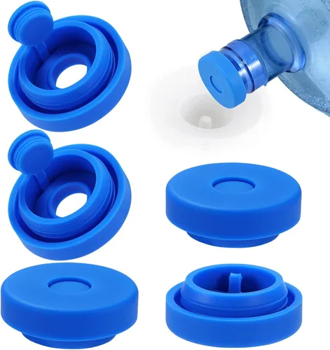 Vista 10 de 3 paquetes de tapas para jarra de agua de 5 galones, tapas reutilizables de 5 galones para jarras de agua, tapas de botella de agua de repuesto