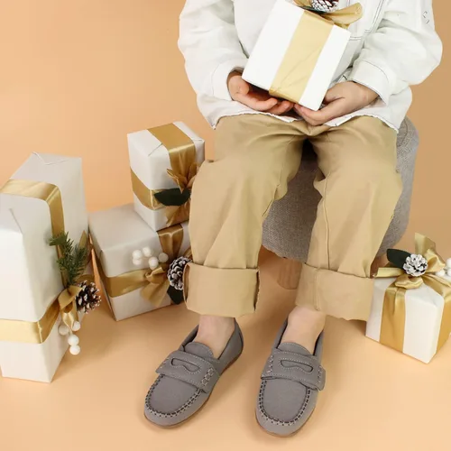 Vista 2 de Hawkwell Mocasines para niños estilo informal para la escuela tallas chicas