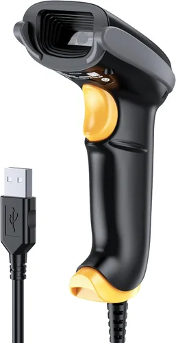 Vista 11 de TEEMI Escáner de código de barras Bluetooth con receptor de datos de base de carga USB, lector de código de barras inalámbrico QR 1D 2D para iOS