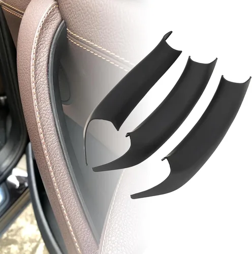 Vista 7 de Cubiertas de manija de puerta compatibles con BMW X3 Series F25 2010-2016, X4 Series F26 2014-2017 (3 piezas) (beige)