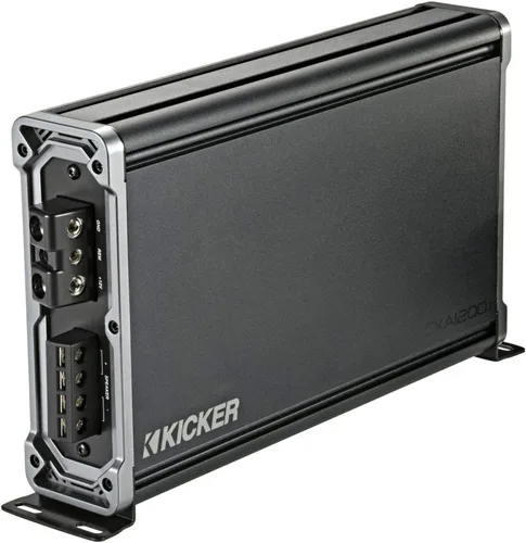 Vista 8 de Kicker 46CXA12001 CXA12001 Amplificador de subwoofer mono clase D de 1200 vatios