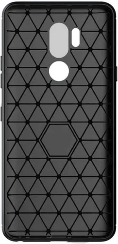 Vista 4 de Asuwish Compatible con LG G7 ThinQ Funda y protector de pantalla de vidrio templado, accesorios de celda, fundas de silicona para LGG7 One G 7 Plus