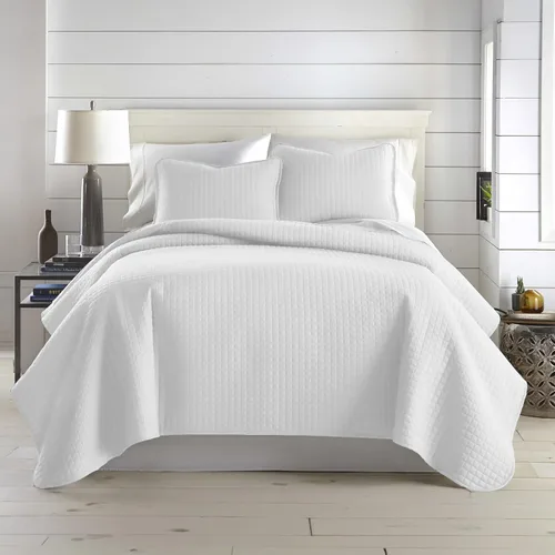 Southshore Fine Living, Inc. Juego de edredón individual XL, colcha de microfibra acolchada, juego de edredón individual con funda de almohada, ropa