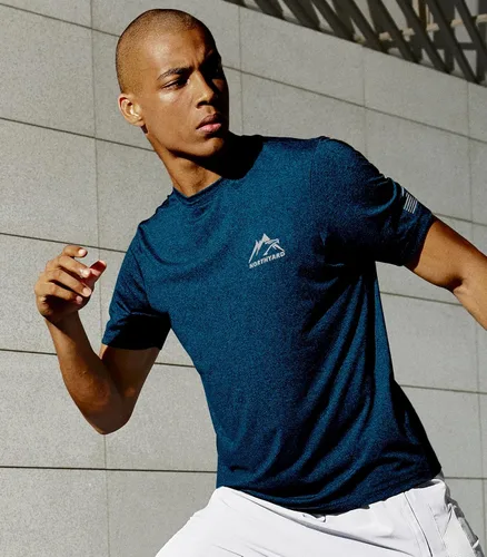 Vista 128 de NORTHYARD Camisetas de entrenamiento para correr para hombre, secado rápido Verde Armada (ArmyGreen)