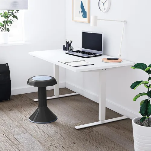 Vista 2 de ECR4Kids ACE Active Core Engagement Taburete Tambaleante, Altura del Asiento de 18 Pulgadas, Asientos Flexibles, Negro