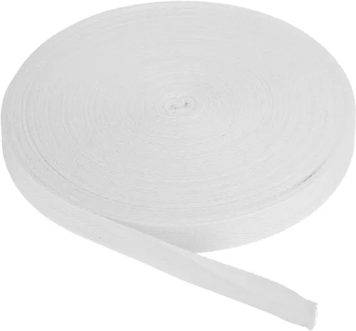 Vista 105 de PATIKIL Cinta de sarga de algodón de 1 pulgada, 50 yardas, cinta de algodón, cinta de encuadernación al bies, cinta de espiga para costura, Verde