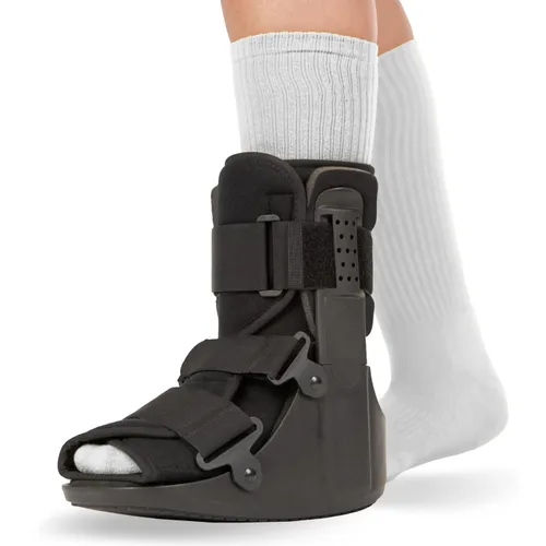 Bota corta para dedo del pie quebrado; protección de pie y tobillo para caminar durante recuperación de fractura, curación de lesiones o cirugía,