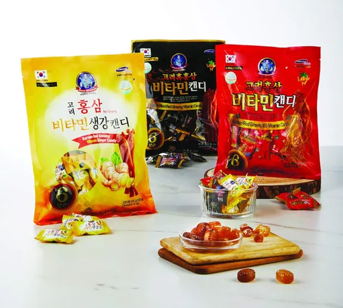 Vista 6 de [LENITH] HongSamIn Coreano Panax Negro Rojo Ginseng 365 Caramelo 270g (9.52 oz)
