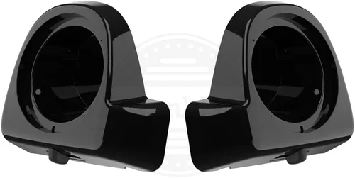 Vista 7 de Moto Onfire Lower Fairings - Cápsulas de altavoz para Harley Touring 2014+ - Negro vívido, 6.5 pulgadas
