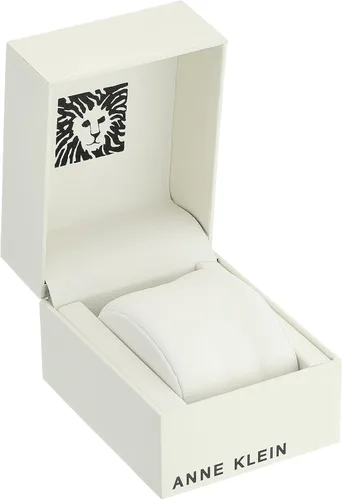 Vista 7 de Anne Klein Reloj de pulsera de malla con detalles de diamantes para mujer