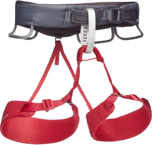 Vista 9 de BLACK DIAMOND Women’s Momentum Rock Climbing Harness Dual Core Construction Adjustable Waist & Leg Loops
