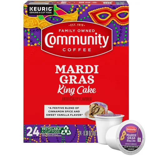Vista 87 de Community Coffee Coffee & Chicory - 12 cápsulas de café, tostado medio oscuro, compatible con cafeteras Keurig 2.0 K-Cup, 12 unidades (paquete de 1)