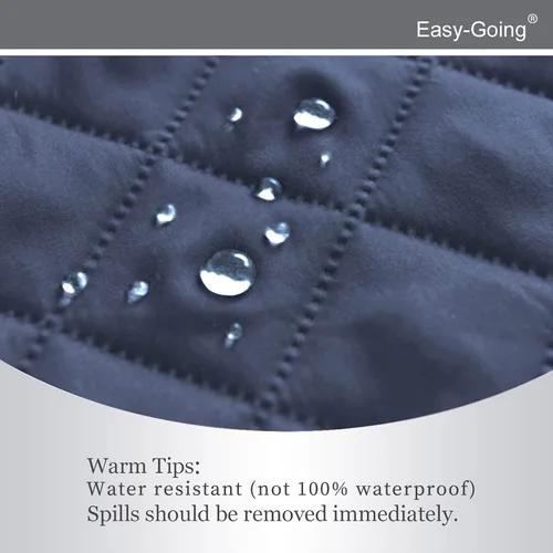Vista 834 de Easy-Going - Funda reversible para sofá reclinable, resistente al agua, protector de muebles con correas elásticas, para mascotas y niños